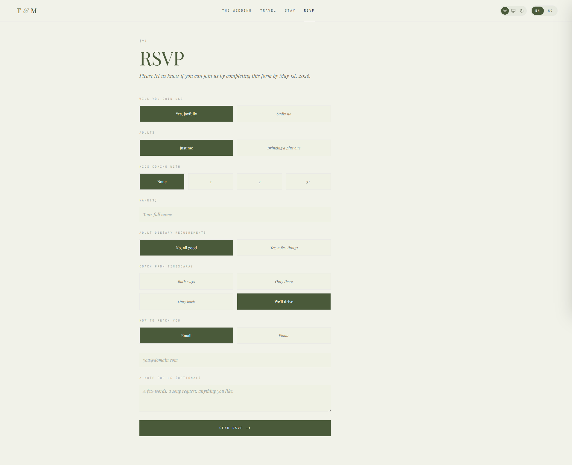 RSVP
